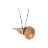 Кофейная тыква подвеска ожерелье