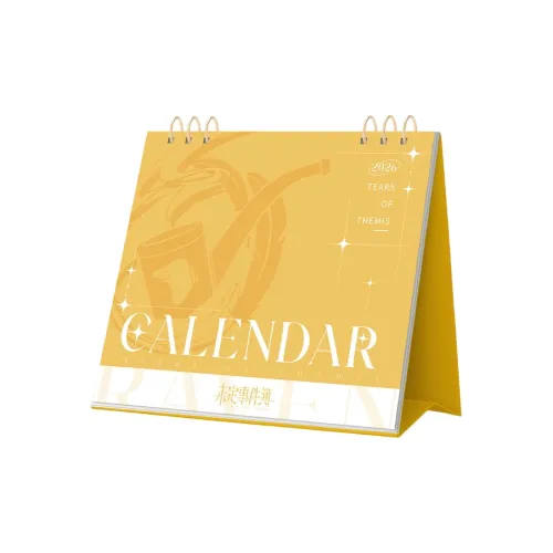 MIHOYO Tears Of Themis 2026 Памятный Настольный Календарь Мерч по IP