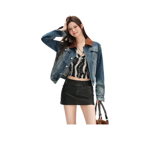 PANDA ADEVIL Джинсовая куртка Женская