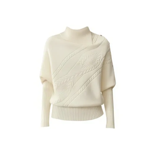 VKXOW Экрю Женская Трикотажная