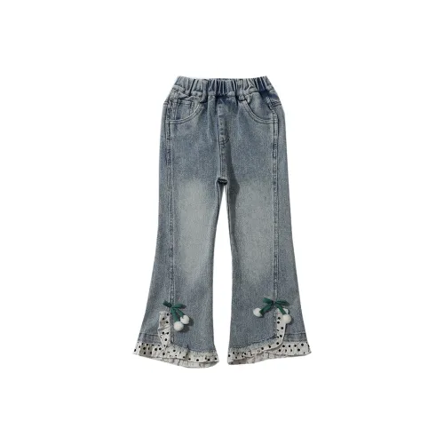 RHOBESAM Rice Соус Babe Арочный Джинсы 0 Синий Пре-Школа Джинсы