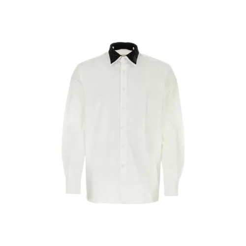 PRADA Белые Мужские Рубашки