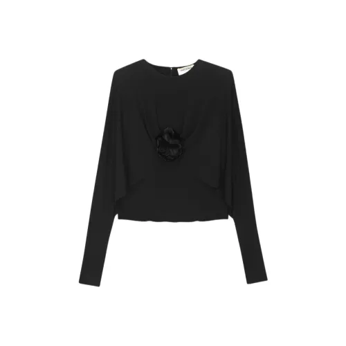 SAINT LAURENT Рубашка Женская Черная