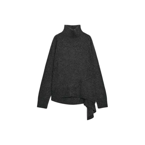 ZARA Collaboration Темно-серый Женский Трикотаж