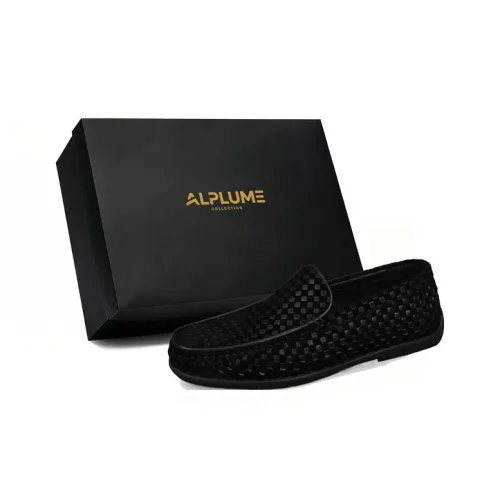 ALPLUME Лоферы с резиновым подошвой черные [Стандартный размер кожаной обуви] мужской