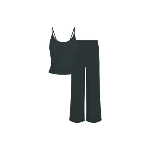 SKIMS Праздника Fw25 Мягкий Lounge Танк Сон Комплект Пижамный Комплект Женские