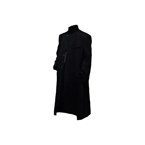 W9H2 Черный【Бизнес Коммутинг】 Унисекс Тренч