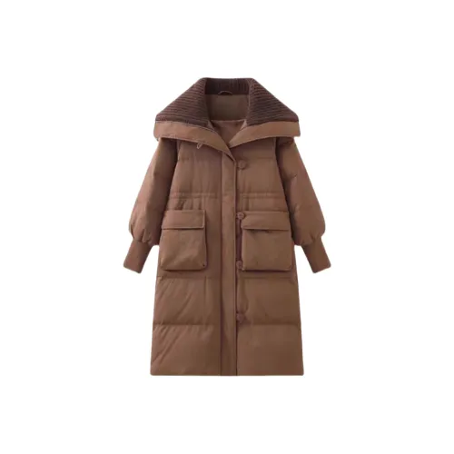 ZEKIKO STUDIO Хлопковый пуховик женский