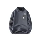 9062 Флис-На подкладке Премиум Серый