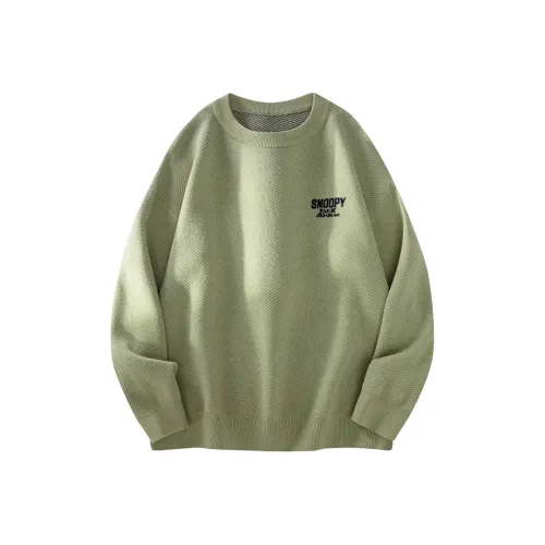 SNOOPY Зеленый кардамон унисекс трикотаж