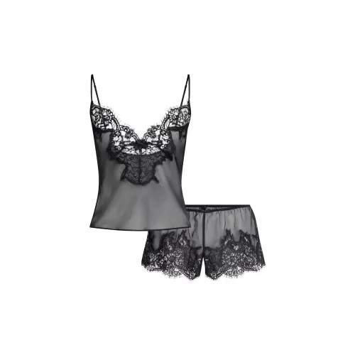 SKIMS Fw25 ROMANCE LACE CAMI AND SHORT Комплект Пижам Женские