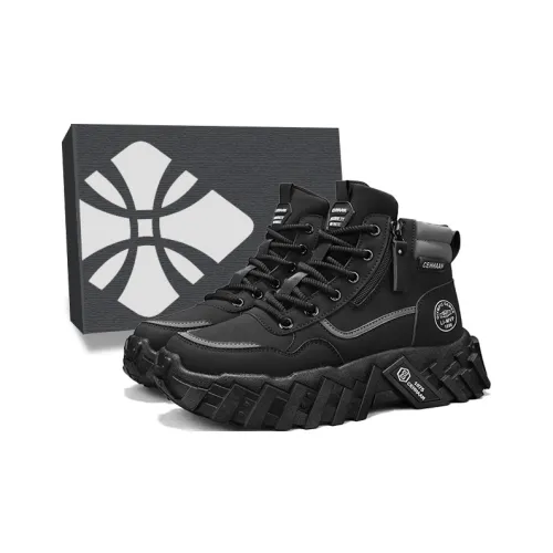 ЮЙЧЖАОЛИНЬ Высокий топ массивные кроссовки для мужчин