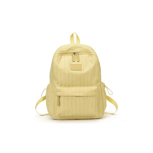 Villelon Oxford Backpack Standard Unisex Yellow White Villelon Оксфорд Рюкзак Стандартный Унисекс Желтый Белый