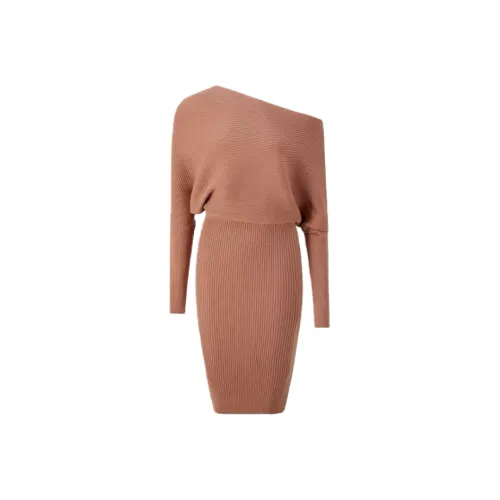 TSKIU Длинное платье с длинными рукавами женское