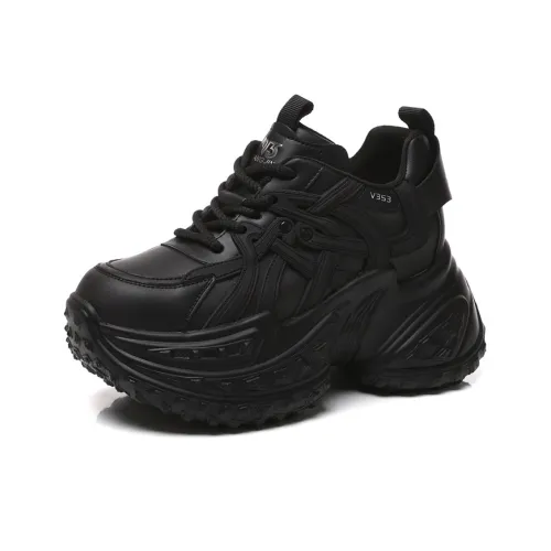 H2 Fashion Versatile Повседневная обувь массивные кроссовки женские