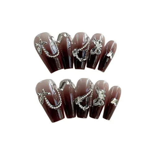 LIANJING Искусственные ногти для женщин