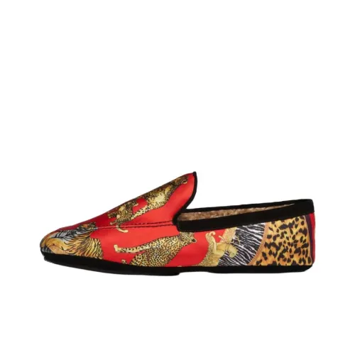 VERSACE Мужские повседневные туфли Low Top Red Men's