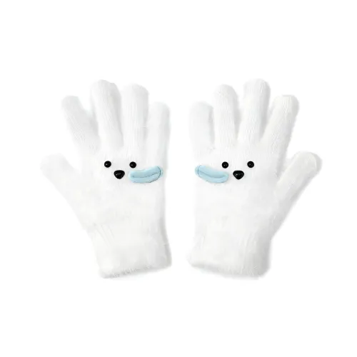 ZUOWEISHIJIA Вязаные перчатки из искусственного норкового меха унисекс