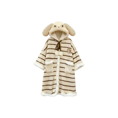 O'MESIK Абрикос Женские Банные халаты