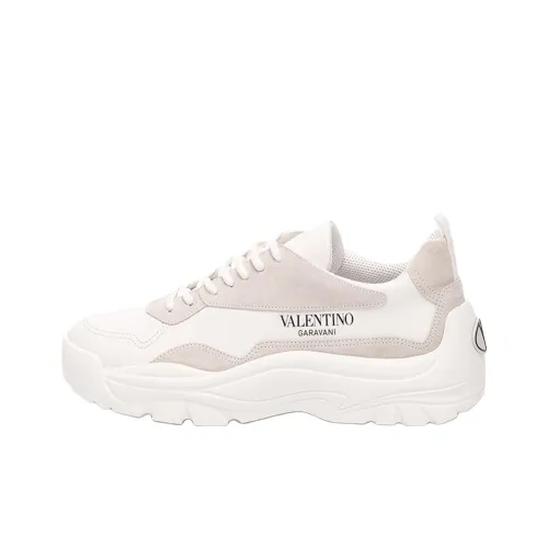 Valentino Gumboy Low Топ Повседневная обувь Мужская Белый Серый