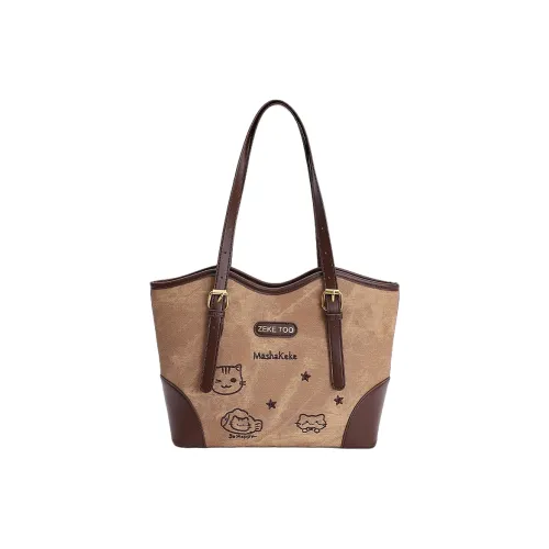 CAREELL ПУ (полиуретан) Сумка-тоут Сумка через плечо Женская Коричневый Серый Деним Синий Синий