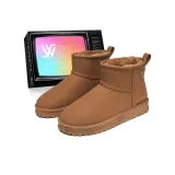 Коричневый с флисовой подкладкой