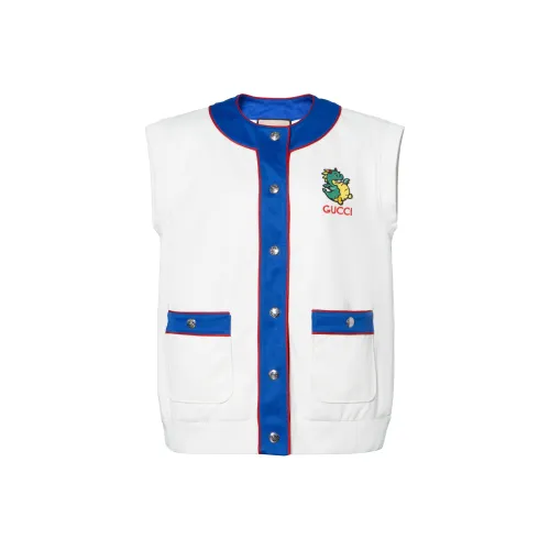 GUCCI Chinese New Year SS24 Жилет Женские Экрю