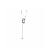 Серебряное двойное кольцо