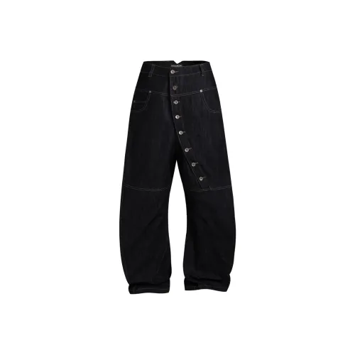 DOGANSON Черные Унисекс Джинсы