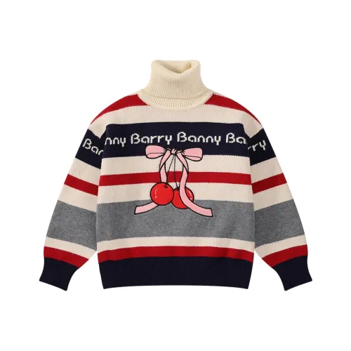 BARRY BANNY Вишня Длинный рукав Водолазка Стиль KIDS Свитера