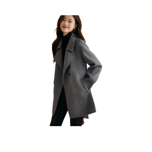 Mo Han Yi Mei Куртка Женская Серого цвета