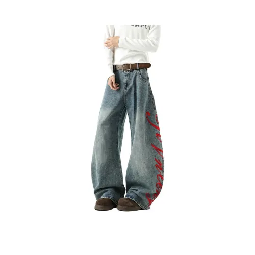 TOM DWAN Синий Унисекс Джинсы