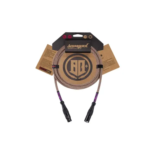 SAMGOOL+ SK. Золотой Woven Collection Микрофон Cannon Мужской Женский Большой THREE Ядерный Балансированный Кабель Гитара Аксессуары