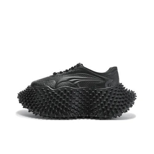 Коллаборация FUMITO GANRYU X PUMA Mostro Повседневная обувь Унисекс Черный