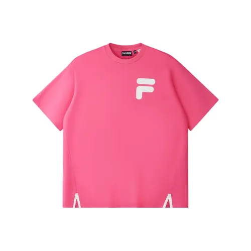 FILA FUSION T-Shirt Унисекс Рубиновый Красный