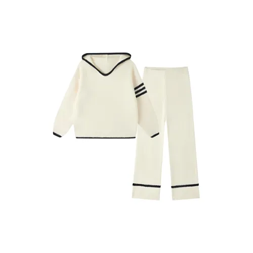 HAPG Белый Женский Пижамный Комплект