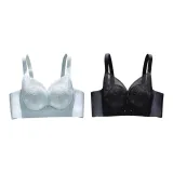 Серо-голубой + черный