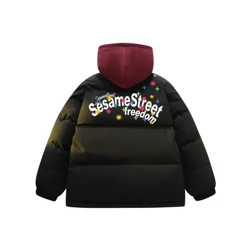 SESAME STREET Хлопковый пуховик унисекс