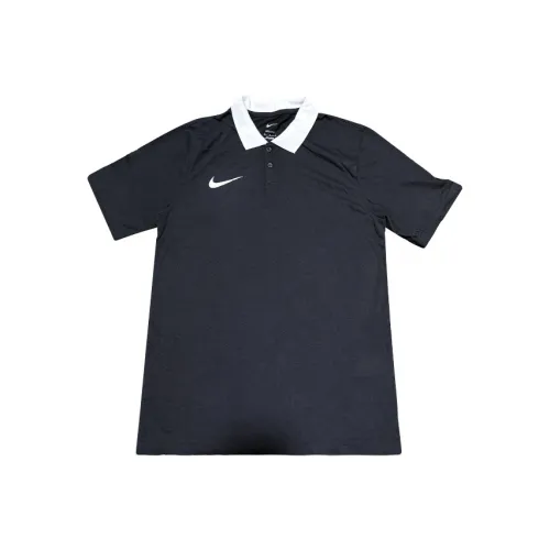 Nike Мужское Поло Черное