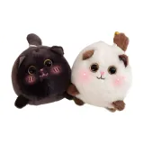 Вращающаяся подвеска с котенком - белый + черный