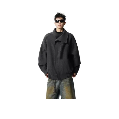 TOM DWAN Черный Серый Цвет Унисекс Пальто