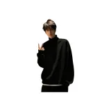 Черный с флисовой подкладкой