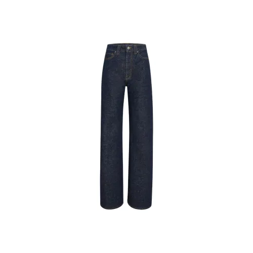 KHAITE SS26 Dane Эластичные Джинсы Женские