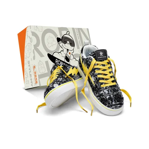 ROBINHOOD Износостойкий Легкий Дышащий и Противоскользящий. Низкий Топ Скейтборд Кроссовки Унисекс