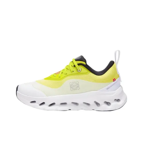 On x LOEWE Cloudtilt 2 .0 Low Топ Повседневная обувь Женская Неоново-желтая