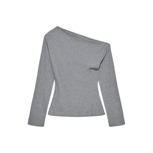 ZARA Collaboration Зебра с принтом Серый Женский Трикотаж