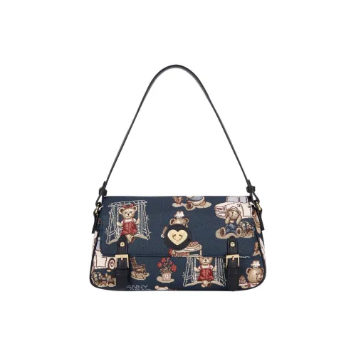 DANNYBEARJEANS Ткань Сумка через плечо Стандартная Женская Темно-синий