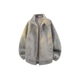 Серый (с флисовой подкладкой и утеплением)