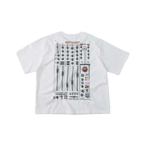 SSSTUFFF Белый Унисекс T-рубашки