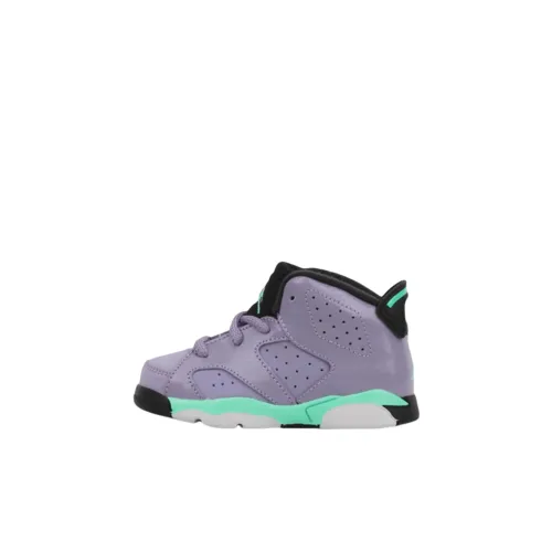 Jordan Air Jordan 6 Малыша Обувь Фиолетовая Черная Infant и Toddler